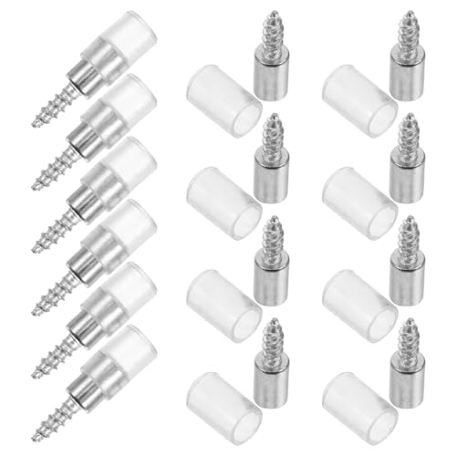 Zerodeko 100 Stück Teiliges Regalstützstifte Selbstschneidenden Schrauben und Rutschfesten Silikonhülsen Heavy duty Tragkraft Langlebig und Einfach zu Montieren für Küchen Schrank Zerodeko 100 Stück Teiliges Regalstützstifte Selbstschneidenden Schrauben und Rutschfesten Silikonhülsen Heavy duty Tragkraft Langlebig und Einfach zu Montieren für Küchen Schrank von Zerodeko