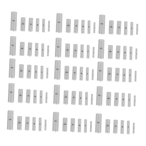 Zerodeko 100 Stück Wasserdichte Schrumpfverbinder Hitzebeständige Isolierte Crimp quetschverbinder für Automotive und Zuverlässige Elektrische Kabelverbindungen Langlebige Anschlussstücke von Zerodeko