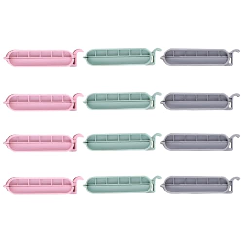Zerodeko 12 Stück Dichtungsclip Lebensmittelclip Snackbeutel-Verschlussclip Tee-Versiegelungsclip für Haushaltsnahrung, PP-Material, zufällige Farben Zerodeko 12 Stück Dichtungsclip Lebensmittelclip Snackbeutel-Verschlussclip Tee-Versiegelungsclip für Haushaltsnahrung, PP-Material, zufällige Farben von Zerodeko