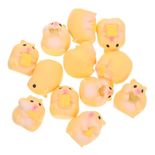 Zerodeko 12 Stück Mini Hamster Figuren Resin Tierskulpturen für Geburtstagskuchen Zaubergarten und Heimdekoration Süße Tierfiguren für Kreative Zerodeko 12 Stück Mini Hamster Figuren Resin Tierskulpturen für Geburtstagskuchen Zaubergarten und Heimdekoration Süße Tierfiguren für Kreative von Zerodeko