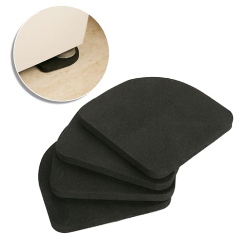 Zerodeko 12 Stück Teiliges Antivibrationspad Waschmaschine und Kühlschrank Stoßdämpfende Ölbeständige Gummimatten Geräuschdämpfend Wärmeisolierend Rutschfeste Vibration Isolation Pads für von Zerodeko