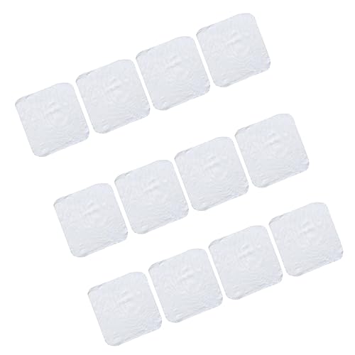 Zerodeko 12 Stück Teiliges Baumwoll Dämpfertücher Wiederverwendbar Antihaft Dampfgarer Pads für Gedämpfte Teigtaschen Brötchen Temperaturbeständig Strapazierfähig für Haushalt und von Zerodeko