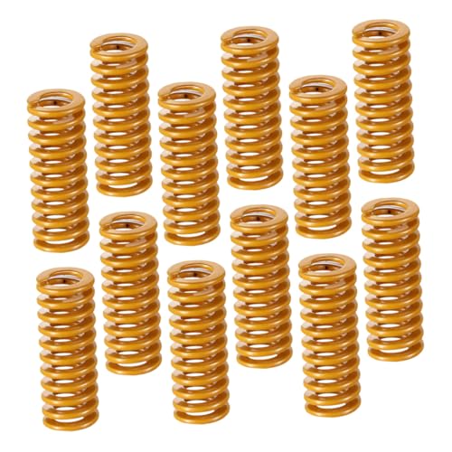 Zerodeko 12 Stück Teiliges Druckfeder aus Stahl Kompressionsfeder Drucker Heizbett Kompatibel mit Meisten Hot Beds Stabile Heizbett nivellierfeder mit Glatter Innenfläche Zerodeko 12 Stück Teiliges Druckfeder aus Stahl Kompressionsfeder Drucker Heizbett Kompatibel mit Meisten Hot Beds Stabile Heizbett nivellierfeder mit Glatter Innenfläche von Zerodeko