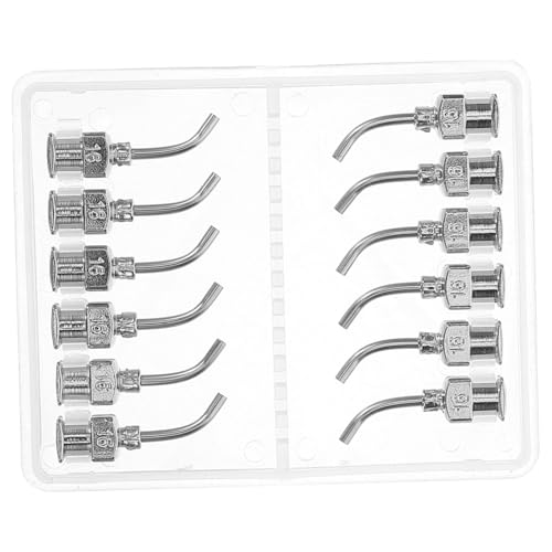 Zerodeko 12 Stück Teiliges Gebogene Stumpfe Dosiernadeln Präzise Klebstoffapplikation für Basteln und DIY Langlebig Vielseitig Einsetzbar Einfache Handhabung Zerodeko 12 Stück Teiliges Gebogene Stumpfe Dosiernadeln Präzise Klebstoffapplikation für Basteln und DIY Langlebig Vielseitig Einsetzbar Einfache Handhabung von Zerodeko