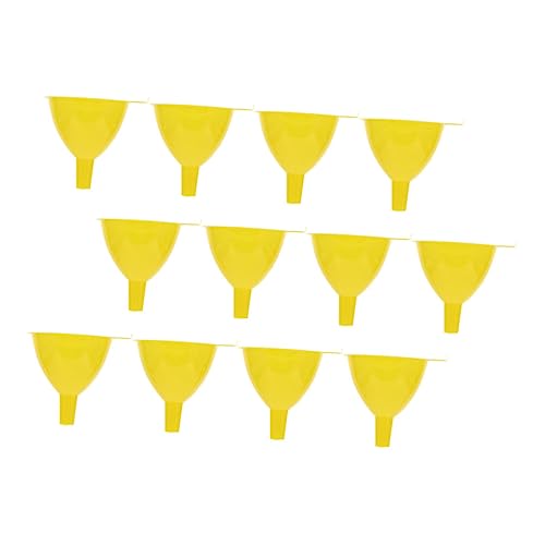Zerodeko 12 Stück Teiliges Kunststoff Dreieckiger Labor Küchen-trichter aus Lebensmittelechtem Bruchsicherem Kunststoff für Präzises Ausgießen und Flüssigkeitstrennung Zerodeko 12 Stück Teiliges Kunststoff Dreieckiger Labor Küchen-trichter aus Lebensmittelechtem Bruchsicherem Kunststoff für Präzises Ausgießen und Flüssigkeitstrennung von Zerodeko