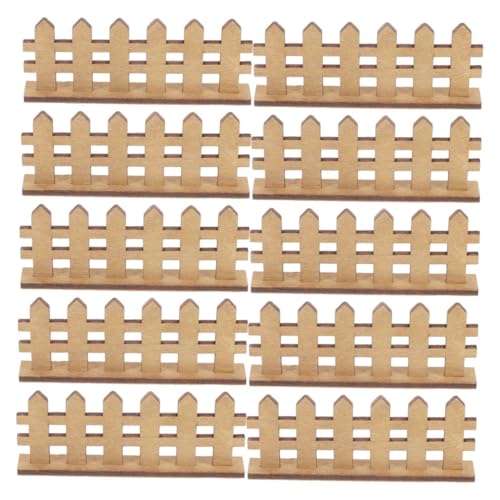 Zerodeko 12 Stück Teiliges Miniatur Holzzaun Wetterfeste Mini Holzpicket Fence Dekorative Zaun Ornamente für Puppenhaus Vielseitig für Mikro Landschaft Blumenpott Balkon und Kinderzimmer Zerodeko 12 Stück Teiliges Miniatur Holzzaun Wetterfeste Mini Holzpicket Fence Dekorative Zaun Ornamente für Puppenhaus Vielseitig für Mikro Landschaft Blumenpott Balkon und Kinderzimmer von Zerodeko