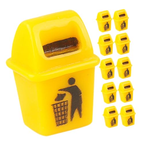 Zerodeko 12 Stück Teiliges Miniatur Mülleimer Dekorativer Puppenhaus Abfalleimer mit Realistischen Details Vielseitig Einsetzbar für Sandtisch DIY Deko Wohn Büroräume Zerodeko 12 Stück Teiliges Miniatur Mülleimer Dekorativer Puppenhaus Abfalleimer mit Realistischen Details Vielseitig Einsetzbar für Sandtisch DIY Deko Wohn Büroräume von Zerodeko