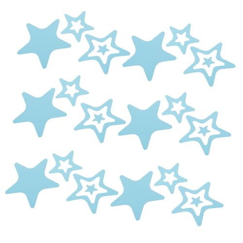 Zerodeko 12stücke -Aufkleber Für Badewanne Sternmuster rutschfeste Badewannenaufkleber Selbstklebend Aus Peva-Material Für Duschen Und Küchenbereiche von Zerodeko