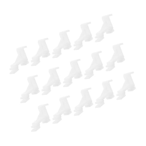 Zerodeko 15stücke Gefrierschrankregalklammer Aus Kunststoff Kühlschrank-klemmhaken Für Gefrierfächer Mit Polierte Oberfläche Stabile Halterung Für Regale Leicht Zu Montieren Zerodeko 15stücke Gefrierschrankregalklammer Aus Kunststoff Kühlschrank-klemmhaken Für Gefrierfächer Mit Polierte Oberfläche Stabile Halterung Für Regale Leicht Zu Montieren von Zerodeko