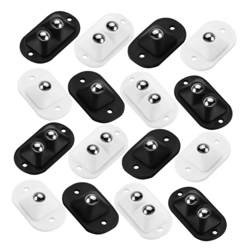 Zerodeko 16 Stück Teiliges Mini Selbstklebend Leise Kratzfest Vielseitig für Möbel Aufbewahrungsboxen Mülltonnen Robuste Mini Küche und Haushalt von Zerodeko