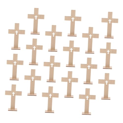 Zerodeko 18stücke Holzkreuze Zum Basteln Standkreuzsockel Für Kirchendekorationen Tischdekorationen Aus Holz DIY-projekte Mit Holzkreuzen Religiöse Feiern Osterdekorationen Zerodeko 18stücke Holzkreuze Zum Basteln Standkreuzsockel Für Kirchendekorationen Tischdekorationen Aus Holz DIY-projekte Mit Holzkreuzen Religiöse Feiern Osterdekorationen von Zerodeko