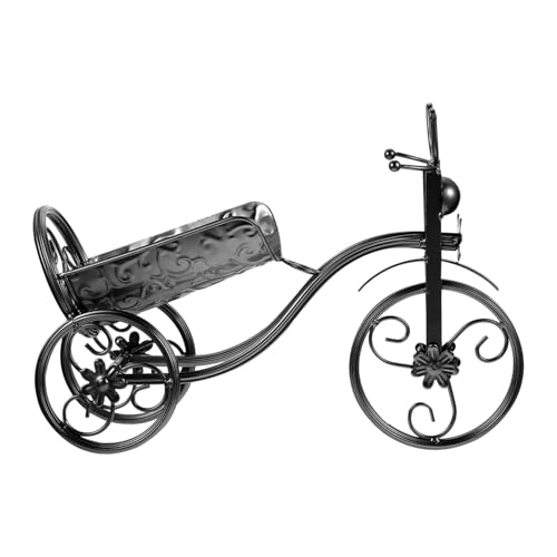 Zerodeko Kreativer Fahrrad-weinhalter Aus Metall Stilvolles Und Weinregal Für Heimdekoration Für Weinliebhaber Platzsparender Flaschenständer Für Bars Und Restaurants von Zerodeko