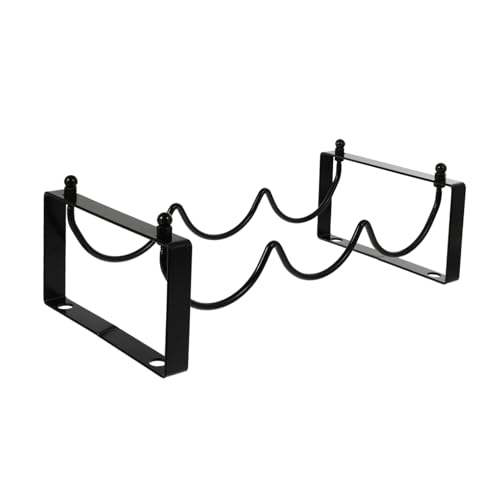Zerodeko Kreatives Weinregal Metall Stapelbar für Küche 3 Flaschen Halter Design von Zerodeko