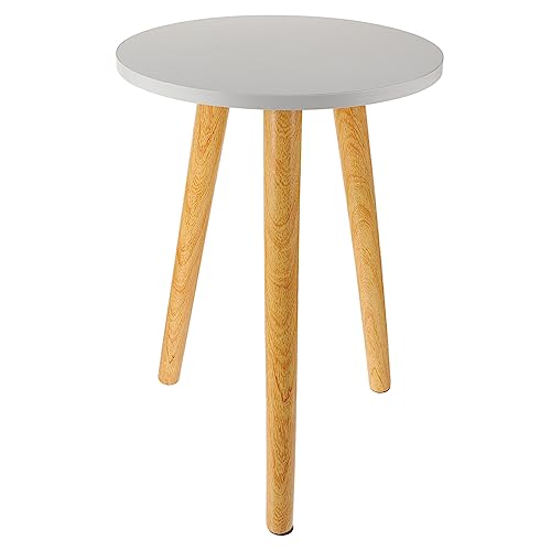 Zerodeko 1Stück Nordic Teetisch Aus Moderner Runder Beistelltisch Titanweiß Minimalistisches Design Für Wohnzimmer Zerodeko 1Stück Nordic Teetisch Aus Moderner Runder Beistelltisch Titanweiß Minimalistisches Design Für Wohnzimmer von Zerodeko