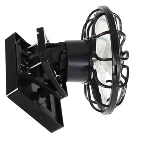 Zerodeko Schwarzer Solarventilator Energiesparend Für Büro Zuhause Wohnheim Wiederaufladbare Solarbetriebene Klemme Zerodeko Schwarzer Solarventilator Energiesparend Für Büro Zuhause Wohnheim Wiederaufladbare Solarbetriebene Klemme von Zerodeko