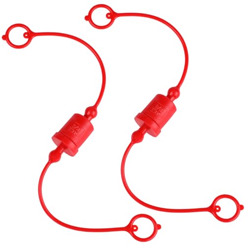 Zerodeko 2 Sätze Hydraulik Schlauchkappen Öl Uv-beständige Hydraulik Anschluss Staubschutzkappen mit Integriertem Sicherungsring Reißfest Elastisch und Einfach zu Montieren Zerodeko 2 Sätze Hydraulik Schlauchkappen Öl Uv-beständige Hydraulik Anschluss Staubschutzkappen mit Integriertem Sicherungsring Reißfest Elastisch und Einfach zu Montieren von Zerodeko