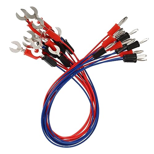 Zerodeko 2 Sätze Physikalische Elektrische Leiter Aderendhülsen Drähte Klassenzimmer Terminal Schaltung Spannung Isolierung Messleitungen Elektrizität Demos Lehrdraht 12 Stücke * 2 von Zerodeko