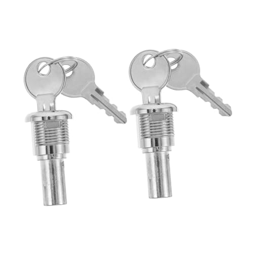 Zerodeko 2 Sätze Schließzylinder mit Schlüssel für Verkaufsautomaten Sicheres Metallzylinderschloss Kompatibel mit Süßigkeiten Kaugummiautomaten Einfache Installation Zuverlässiger Schutz Zerodeko 2 Sätze Schließzylinder mit Schlüssel für Verkaufsautomaten Sicheres Metallzylinderschloss Kompatibel mit Süßigkeiten Kaugummiautomaten Einfache Installation Zuverlässiger Schutz von Zerodeko