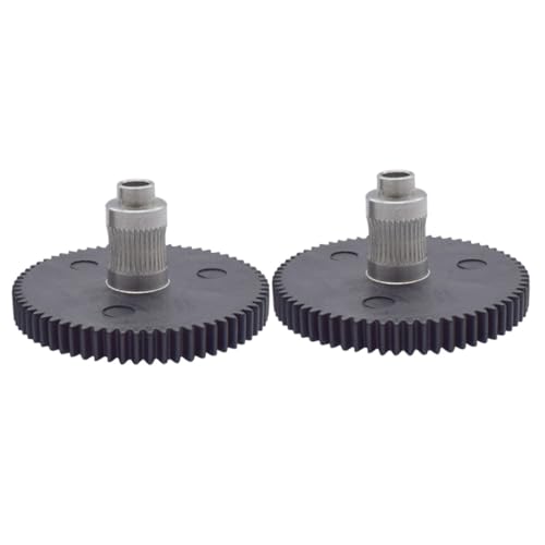 Zerodeko 2 Stk. Drucker Extruder Edelstahl Zähne Modul Feeder Teil für Reibungslosen Druckbetrieb von Zerodeko
