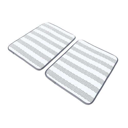 Zerodeko 2 Stück Absorbierende Abtropfmatte Rutschfeste Mikrofaser Trockenmatte für Küchenspüle Wasseraufnahmefähige Unterlage für Töpfe Geschirr Becher und Schalen Moderne Küchentheke Zerodeko 2 Stück Absorbierende Abtropfmatte Rutschfeste Mikrofaser Trockenmatte für Küchenspüle Wasseraufnahmefähige Unterlage für Töpfe Geschirr Becher und Schalen Moderne Küchentheke von Zerodeko