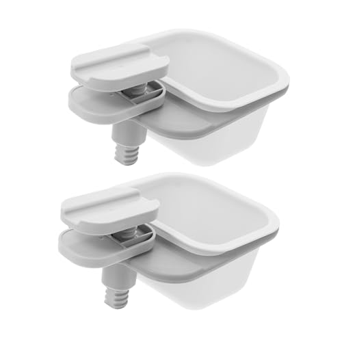 Zerodeko 2 Stück Drehbarer Tischmülleimer aus Kunststoff Tragbarer Kleiner Schreibtisch-abfallbehälter Multifunktionale Mini-rubbish-bin für Büro Bad Wohnzimmer Weiß Zerodeko 2 Stück Drehbarer Tischmülleimer aus Kunststoff Tragbarer Kleiner Schreibtisch-abfallbehälter Multifunktionale Mini-rubbish-bin für Büro Bad Wohnzimmer Weiß von Zerodeko