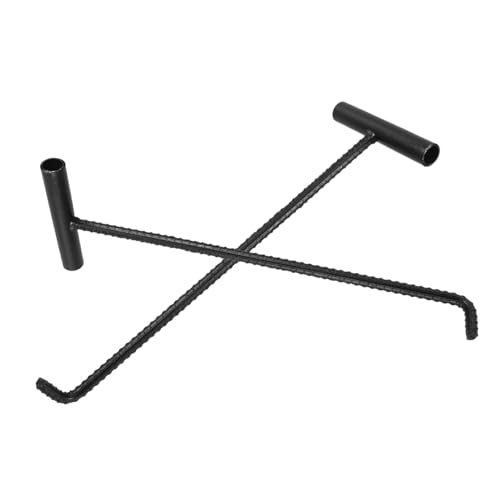 Zerodeko 2 Stück Edelstahl Schachthaken Rostfreier Manhole Cover Hook Robust und Verschleißfest Vielseitig Einsetzbar für Kanaldeckelöffnung Langlebiges Hebewerkzeug für Abfluss und Zerodeko 2 Stück Edelstahl Schachthaken Rostfreier Manhole Cover Hook Robust und Verschleißfest Vielseitig Einsetzbar für Kanaldeckelöffnung Langlebiges Hebewerkzeug für Abfluss und von Zerodeko