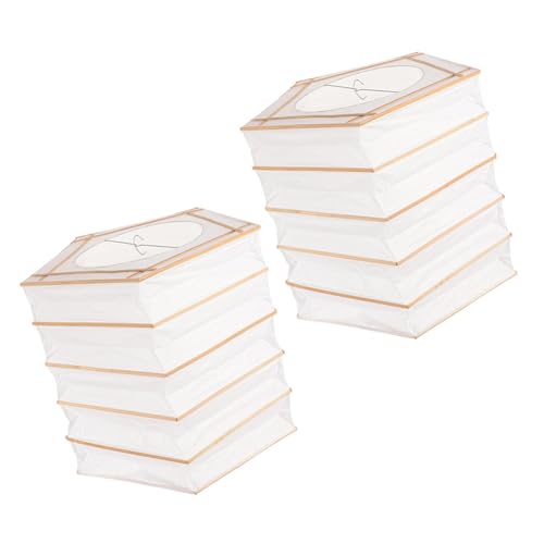 Zerodeko 2 Stück Faltbare Rechteckige Papierlampenschirme aus Chinesischem Reispapier Moderner Origami-stil Dekorative Deckenlampen für Innenräume Weiches Licht für Partys und Festivals Zerodeko 2 Stück Faltbare Rechteckige Papierlampenschirme aus Chinesischem Reispapier Moderner Origami-stil Dekorative Deckenlampen für Innenräume Weiches Licht für Partys und Festivals von Zerodeko