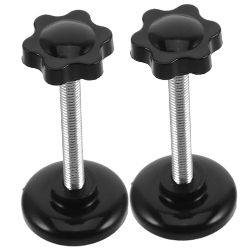 Zerodeko 2 Stück Gehhilfe Ersatzteile Sterngriffschrauben mit Ergonomischen Handfesten Knöpfen für Rollatoren Runde Griffe für Sicheren und Komfortablen Halt von Zerodeko