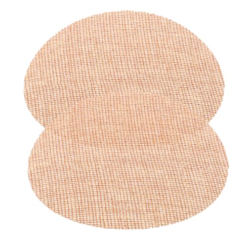 Zerodeko 2 Stück Hochtemperaturbeständiger Lampenschirm Diffusor aus Runde Deckenleuchten Abdeckung Blendfrei und Augenschonend Leichter Schutz für Kinderzimmer und Babyleuchten von Zerodeko