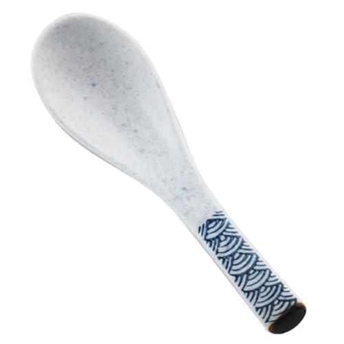 Zerodeko 2 Stück Japanische Keramik Suppenlöffel Ramen Servierlöffel Hitzebeständig Verbrühung Retro Design Haushaltslöffel für Suppe und Brei Zerodeko 2 Stück Japanische Keramik Suppenlöffel Ramen Servierlöffel Hitzebeständig Verbrühung Retro Design Haushaltslöffel für Suppe und Brei von Zerodeko