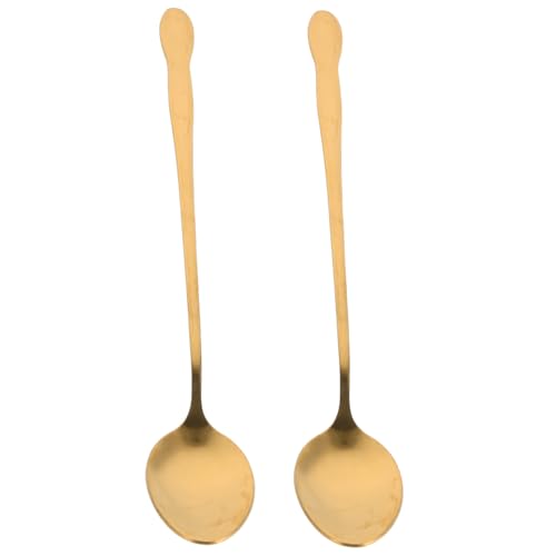 Zerodeko 2 Stück Lange Edelstahl Rührlöffel mit Hitzebeständigem Griff Präziser Suppenlöffel mit Spitzem Kopf zum Kochen Servieren und Rühren in Küche und Restaurant Zerodeko 2 Stück Lange Edelstahl Rührlöffel mit Hitzebeständigem Griff Präziser Suppenlöffel mit Spitzem Kopf zum Kochen Servieren und Rühren in Küche und Restaurant von Zerodeko
