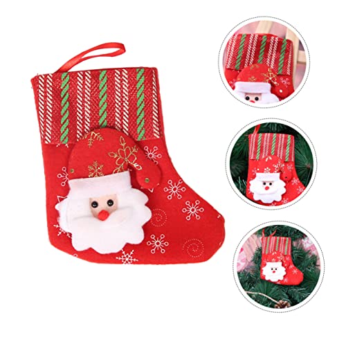 Zerodeko 2 Stück Lustige Weihnachtsstrümpfe Klassische Weihnachtsdeko für Snacks und Süßigkeiten für Weihnachtsfeiern Baumdekoration Zerodeko 2 Stück Lustige Weihnachtsstrümpfe Klassische Weihnachtsdeko für Snacks und Süßigkeiten für Weihnachtsfeiern Baumdekoration von Zerodeko