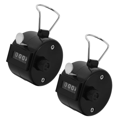 Zerodeko 2 Stück Manueller Zähler Handzählzähler Klickzähler Handheld Klickzähler Fingerzähler Klickzähler Klicker Handzähler Zählklicker Tally Clicker Schwarzer Kunststoff Zerodeko 2 Stück Manueller Zähler Handzählzähler Klickzähler Handheld Klickzähler Fingerzähler Klickzähler Klicker Handzähler Zählklicker Tally Clicker Schwarzer Kunststoff von Zerodeko