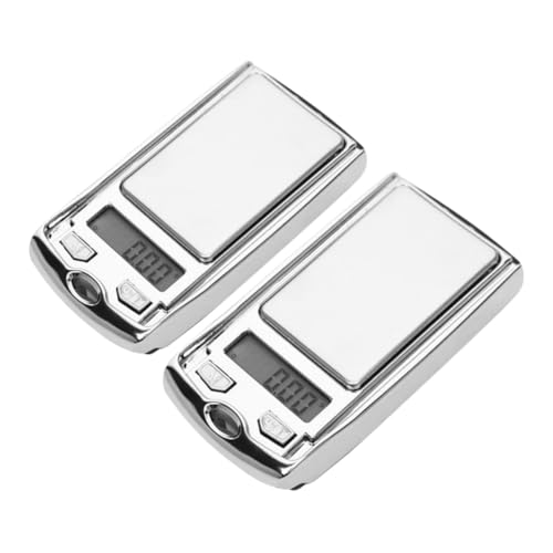 Zerodeko 2 Stück Mini Elektronische Tragbar Taschenformat Präzise Grammwaage Für Küche Schmuck Lebensmittel Leichtes Design Ohne Batterien Zerodeko 2 Stück Mini Elektronische Tragbar Taschenformat Präzise Grammwaage Für Küche Schmuck Lebensmittel Leichtes Design Ohne Batterien von Zerodeko