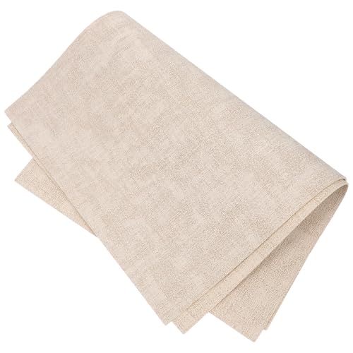 Zerodeko 2 Stück Nachahmungsleder Wasserdichtes Placemat Doppelseitiges Tischset Stellen Sie Matten Für Esstisch Isolierende Kaffeematten Tischplatte Matte Abwischbare Tischsets Beige von Zerodeko