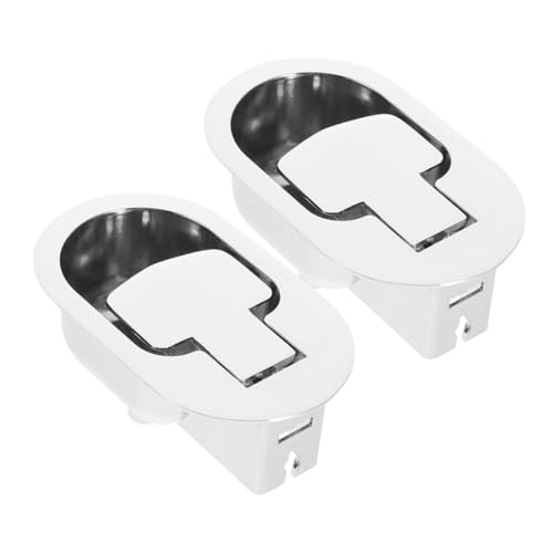 Zerodeko 2 Stück Recliner Ersatzgriff Teilig Langlebiger Zinklegierungs Sofahandgriff Kompatibel für Relaxsessel Liegesessel und Couch Einfache Montage Robustes Pull Handle für Möbel von Zerodeko