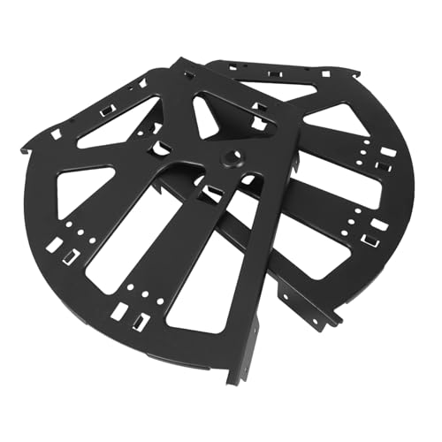 Zerodeko 2 Stück Schwarze Schwere Metall Scharnierbeschläge für Schuhschrank Verdeckt Robust Lagig Reibungslose Klappfunktion Langlebige Schrankbeschläge für Schuhschubladen Teiliges von Zerodeko