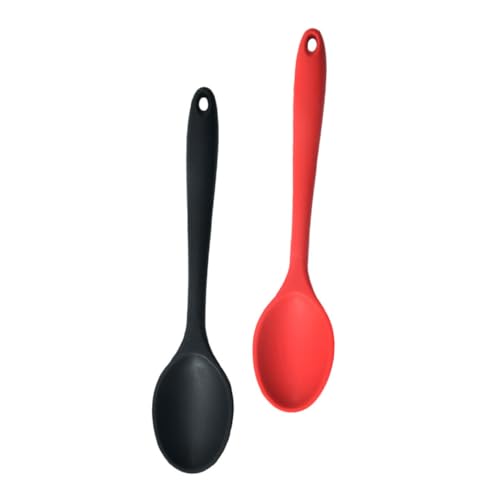 Zerodeko 2 Stück Silikon Kochlöffel Hitzebeständig Hohe Temperaturen Ergonomisch Geformt Vielseitig Einsetzbar zum Kochen Braten und Salatservieren Bpa Frei Farblich Sortiert Gesund und Zerodeko 2 Stück Silikon Kochlöffel Hitzebeständig Hohe Temperaturen Ergonomisch Geformt Vielseitig Einsetzbar zum Kochen Braten und Salatservieren Bpa Frei Farblich Sortiert Gesund und von Zerodeko
