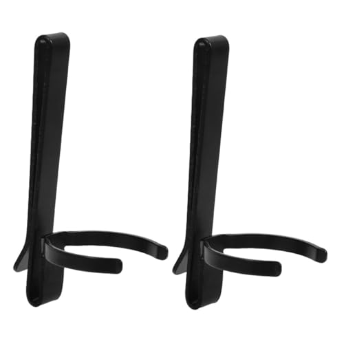Zerodeko 2 Stück Taschenlampen Clip Metall Clip für Taschenlampe für LED Taschenlampen Zubehör Robuste und Einfache Handhabung von Zerodeko