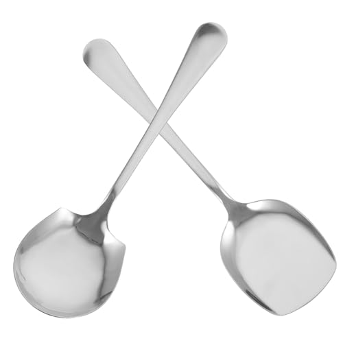 Zerodeko 2 Stück Teiliges Edelstahl Servierbesteck Langstielige Suppen Servierlöffel Glatte Oberfläche Vielseitig Einsetzbar für Restaurant Hotel und Haushalt Klassische Küchenutensilien Zerodeko 2 Stück Teiliges Edelstahl Servierbesteck Langstielige Suppen Servierlöffel Glatte Oberfläche Vielseitig Einsetzbar für Restaurant Hotel und Haushalt Klassische Küchenutensilien von Zerodeko