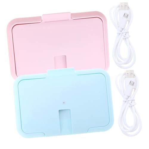 Zerodeko 2 Stück Teiliges Feuchttücher Wärmer USB Betrieben Tragbarer Feuchttuchspender mit Großer Kapazität Sicherer Tissue Warmer für Sanfte und Angenehme Anwendung zu Hause und Zerodeko 2 Stück Teiliges Feuchttücher Wärmer USB Betrieben Tragbarer Feuchttuchspender mit Großer Kapazität Sicherer Tissue Warmer für Sanfte und Angenehme Anwendung zu Hause und von Zerodeko