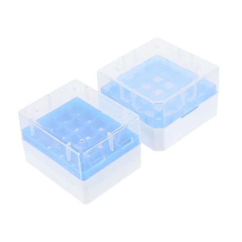 Zerodeko 2 Stück Teiliges Kryoröhrchen Aufbewahrungsbox aus Hochwertigem PP und Fächer Gefriergeeignet Robust für Labor Universitäten Tiefkühl Flüssigstickstofflagerung Zufällige Farbe Zerodeko 2 Stück Teiliges Kryoröhrchen Aufbewahrungsbox aus Hochwertigem PP und Fächer Gefriergeeignet Robust für Labor Universitäten Tiefkühl Flüssigstickstofflagerung Zufällige Farbe von Zerodeko