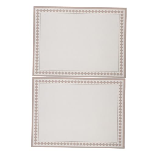 Zerodeko 2 Stück Teiliges Küchenablage- Rutschfeste und Hitzebeständige Trockenmatte für Geschirr Besteck Töpfe und Kaffeemaschinen Saugfähige Abtropfmatte für Arbeitsplatten von Zerodeko