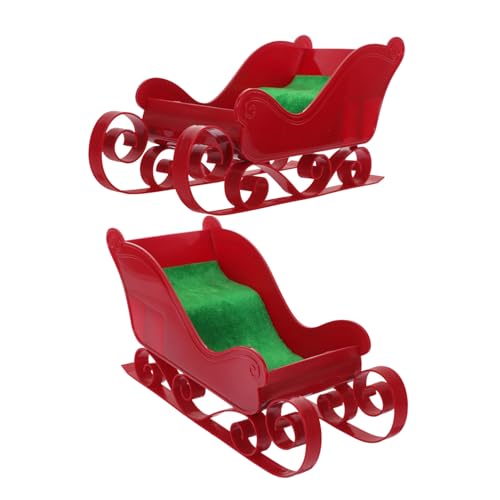 Zerodeko 2 Stück Teiliges Weihnachts-Schlitten-dekor aus Robustem Kunststoff Kompakte Candy Bowl und Tischmittelstück Vielseitig für Regal Schreibtisch oder Weihnachtsbaum Festliche Zerodeko 2 Stück Teiliges Weihnachts-Schlitten-dekor aus Robustem Kunststoff Kompakte Candy Bowl und Tischmittelstück Vielseitig für Regal Schreibtisch oder Weihnachtsbaum Festliche von Zerodeko
