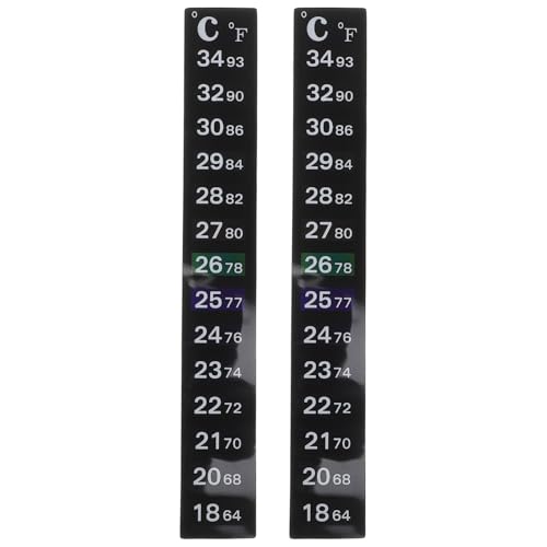 Zerodeko 2 Stück Thermometer Sticker für und Fermentationsprozesse Präzise Temperaturmessung für Bessere Ergebnisse Einfach Anzubringen Sicherem Material Gefertigt Zerodeko 2 Stück Thermometer Sticker für und Fermentationsprozesse Präzise Temperaturmessung für Bessere Ergebnisse Einfach Anzubringen Sicherem Material Gefertigt von Zerodeko