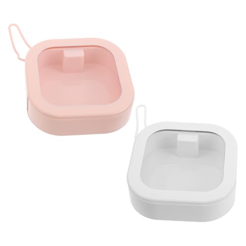 Zerodeko 2 Stück Tragbare Aufbewahrungsboxen aus Kunststoff für Schmuck und Büroutensilien Kompakt für Reisen und Täglichen Gebrauch und Weiß Zerodeko 2 Stück Tragbare Aufbewahrungsboxen aus Kunststoff für Schmuck und Büroutensilien Kompakt für Reisen und Täglichen Gebrauch und Weiß von Zerodeko