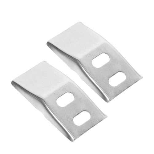 Zerodeko 2 Stück Urinal Metallhalter Stabiles Befestigungs set für Wandmontage Vielseitige Badezimmer hardware Sichere Fixierung für Urinale Minimalistisches Design für Badinstallation von Zerodeko