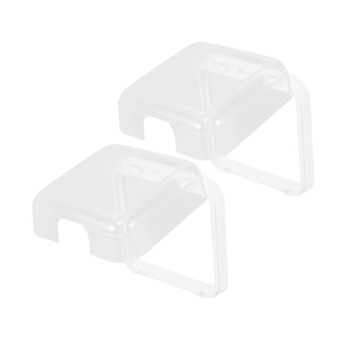 Zerodeko 2 Stück Wasserdichte Steckdosenabdeckung Selbstklebender Schutz für Badezimmer und Feuchträume Wandsteckdosen Hülle mit Zuverlässigem Schutz vor Wassereindringung Transparent Zerodeko 2 Stück Wasserdichte Steckdosenabdeckung Selbstklebender Schutz für Badezimmer und Feuchträume Wandsteckdosen Hülle mit Zuverlässigem Schutz vor Wassereindringung Transparent von Zerodeko