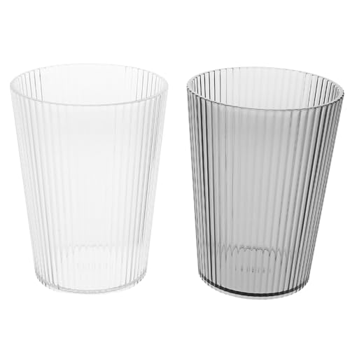 Zerodeko 2 Stücke Paar Zahnbürstenhalter aus Kunststoff Unzerbrechliche Zahnbürstenbecher für Badezimmer Tragbar mit Stauraum für Zahnbürsten und Zahnpasta Zerodeko 2 Stücke Paar Zahnbürstenhalter aus Kunststoff Unzerbrechliche Zahnbürstenbecher für Badezimmer Tragbar mit Stauraum für Zahnbürsten und Zahnpasta von Zerodeko