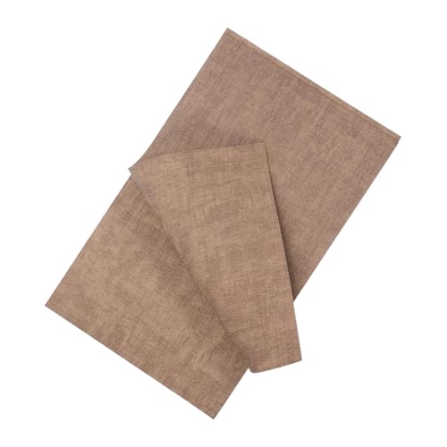 Zerodeko 2 Teiliges Wendbares Tischset Set Hitzebeständige Waschbare Tischsets Aus Kunstleder Abwischbare Schutzunterlage Für Esstisch Hochzeit Café Dekoration von Zerodeko